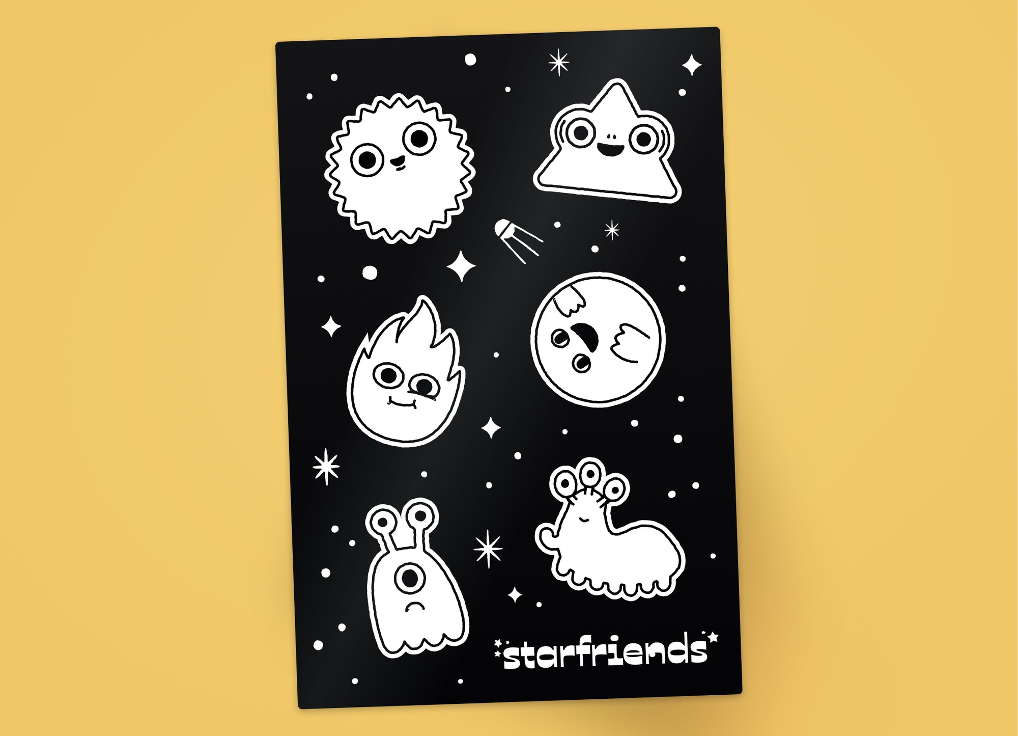 Starfriends Sticker Sheet
