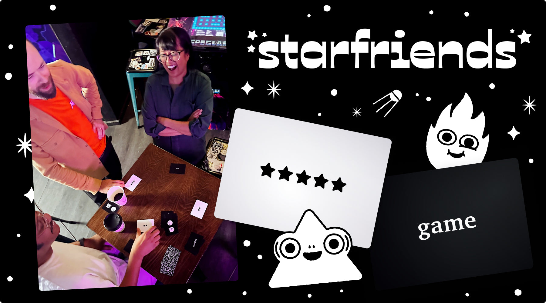 friends enjoying starfriends